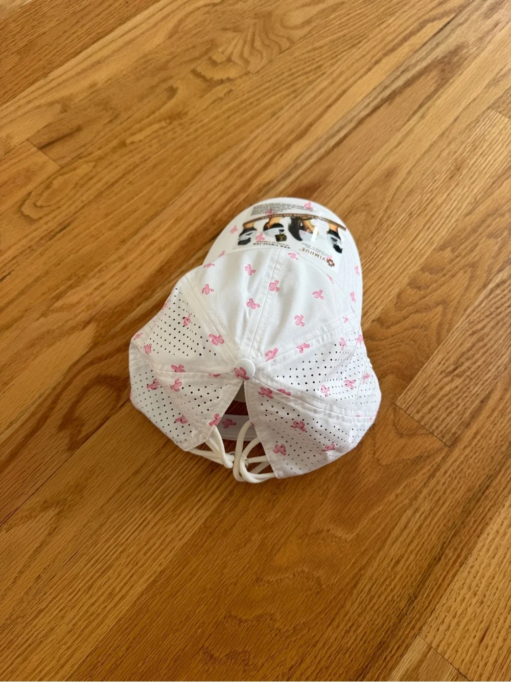 Vimhue engineered hat for women sun protection hat pink cactus pattern